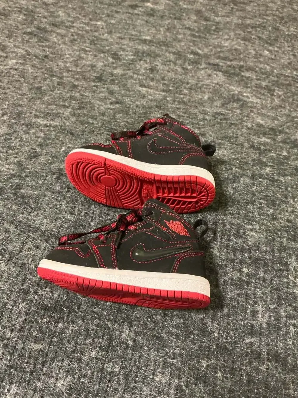 Nike Air Jordan 1 Mid 'Come Fly With Me' Fearless Toddler Shoes CU6619-062